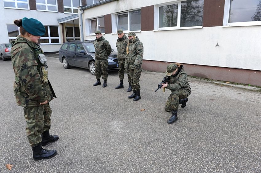 Dobowe szkolenie kadetów z ZSP Szubin