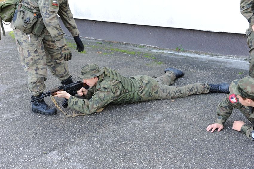 Dobowe szkolenie kadetów z ZSP Szubin