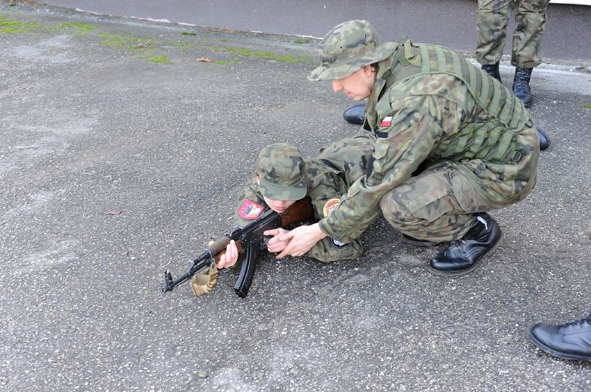 Dobowe szkolenie kadetów z ZSP Szubin