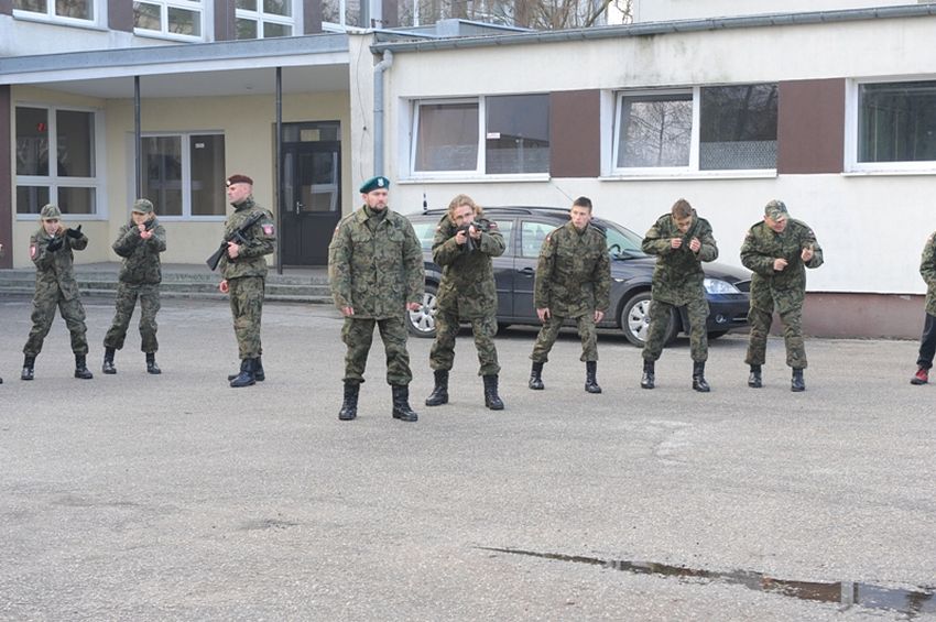 Dobowe szkolenie kadetów z ZSP Szubin