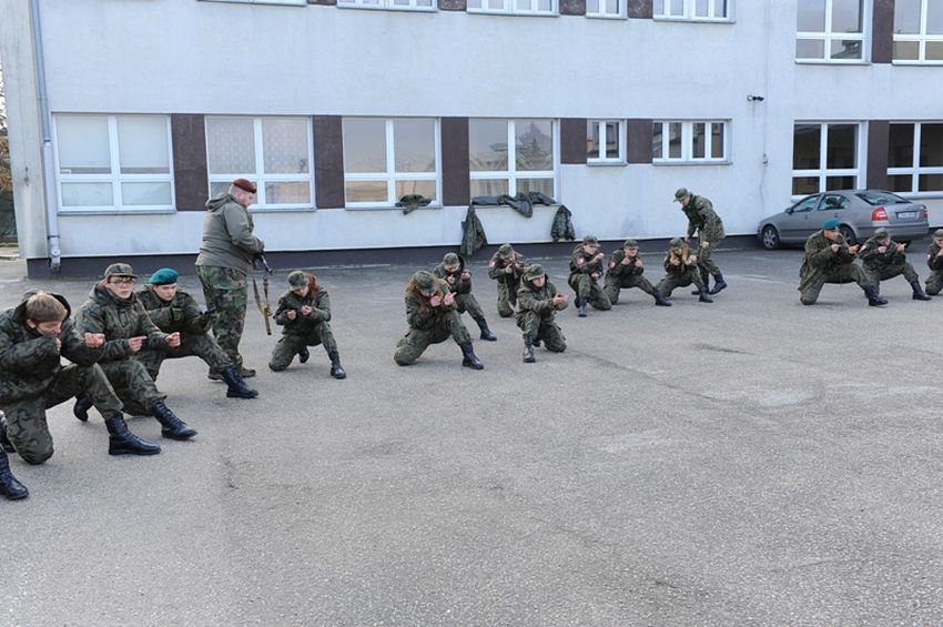 Dobowe szkolenie kadetów z ZSP Szubin