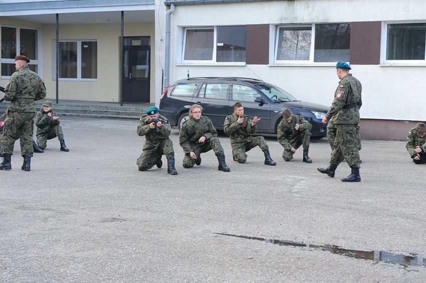 Dobowe szkolenie kadetów z ZSP Szubin