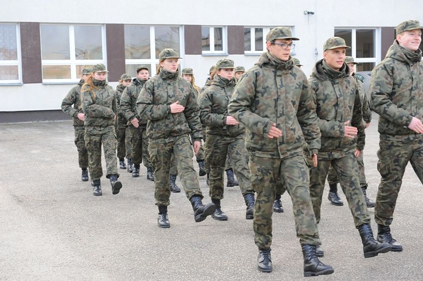 Dobowe szkolenie kadetów z ZSP Szubin