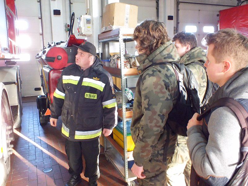 Gościnnie u Strażaków z PSP - JRG nr 2 w Szubinie