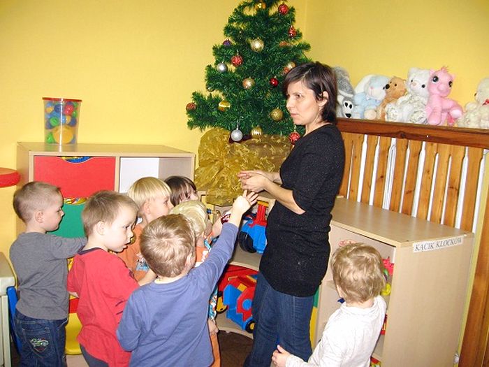 Święty Mikołaj odwiedził dzieci w przedszkolu