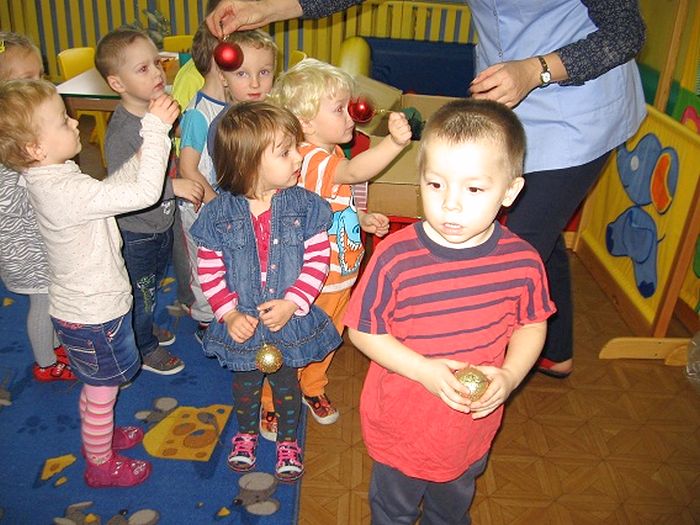 Święty Mikołaj odwiedził dzieci w przedszkolu