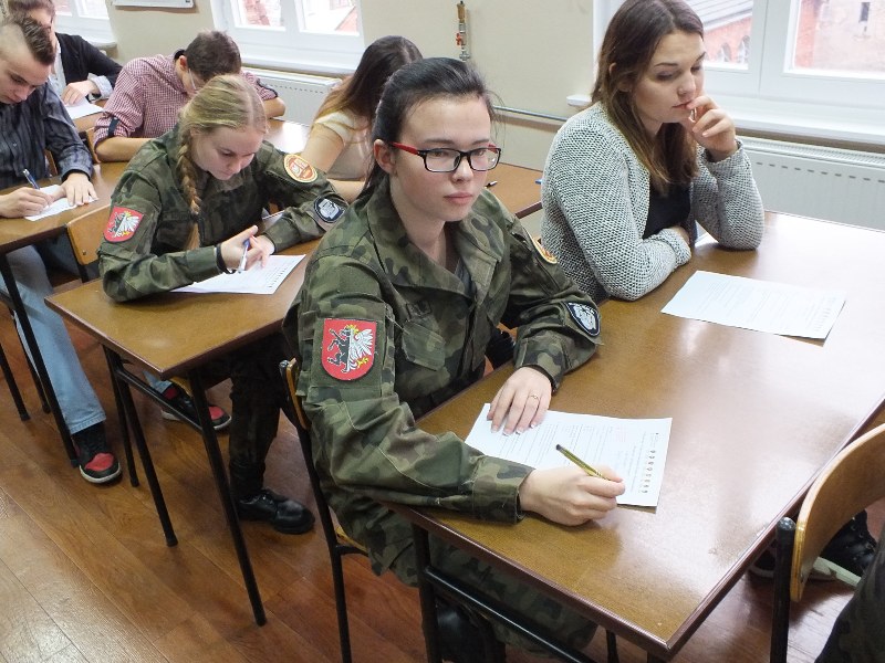 Silna reprezentacja uczniów z ZSP w Szubinie w Olimpiadzie Wiedzy o Bezpieczeństwie