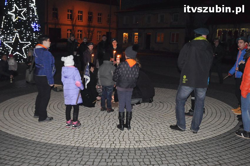 Betlejemskie Światło Pokoju dojechało do Szubina!