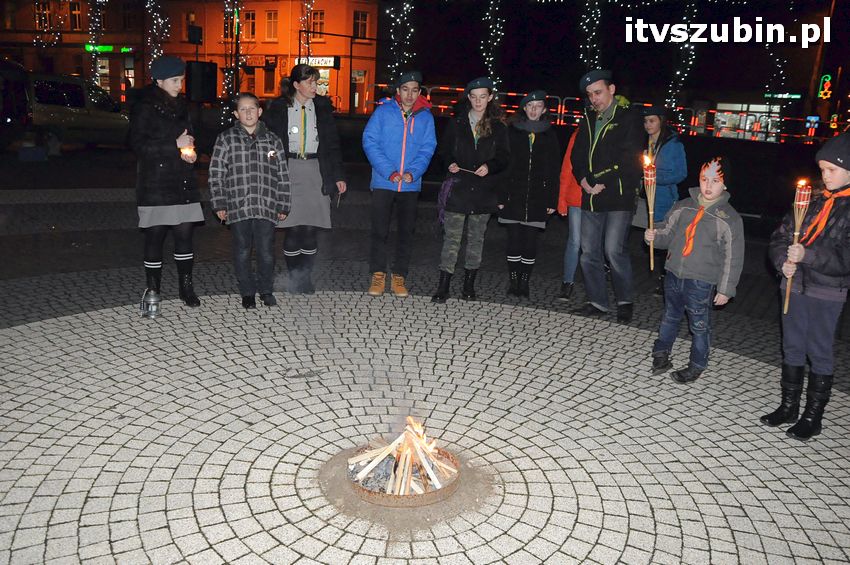 Betlejemskie Światło Pokoju dojechało do Szubina!