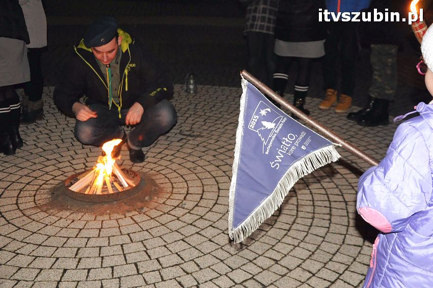 Betlejemskie Światło Pokoju dojechało do Szubina!