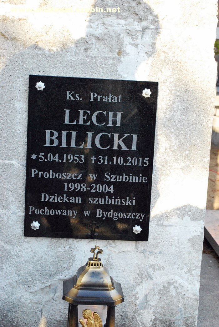 Poświęcenie tablicy pamięci śp. ks. Prałata Lecha Bilickiego