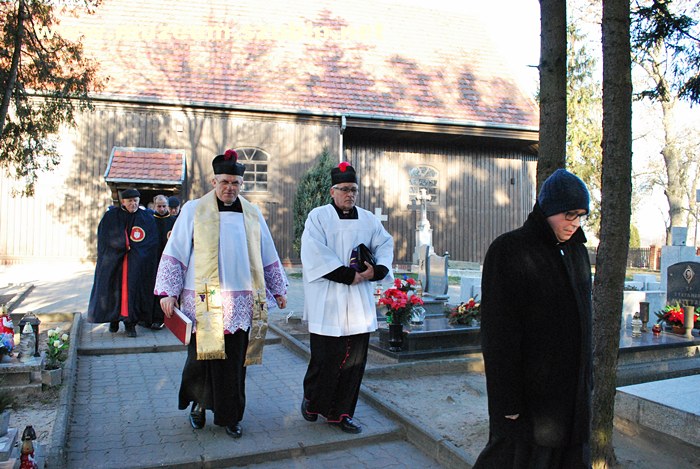 Poświęcenie tablicy pamięci śp. ks. Prałata Lecha Bilickiego