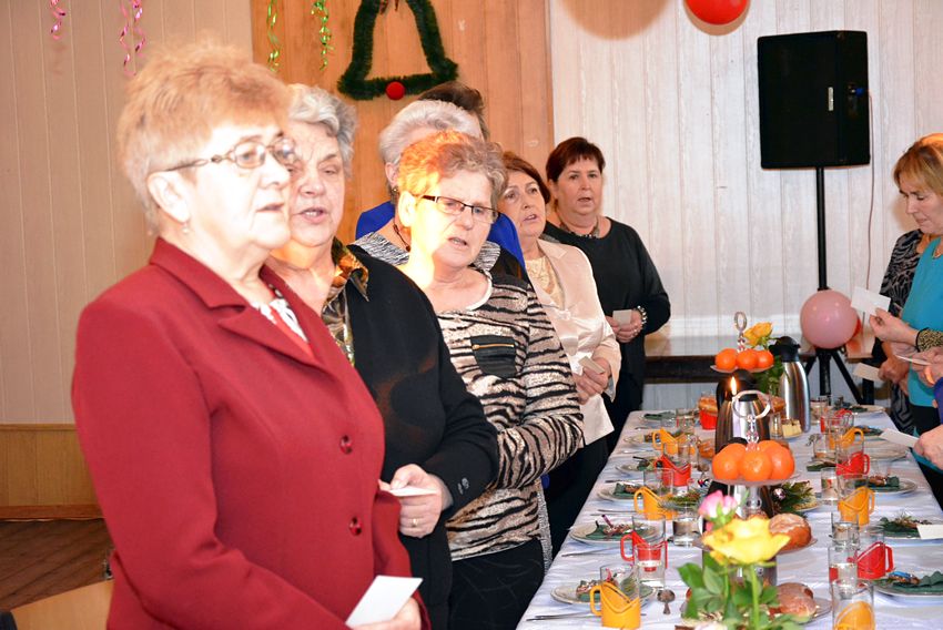 Spotkanie opłatkowo-noworoczne w Szaradowie