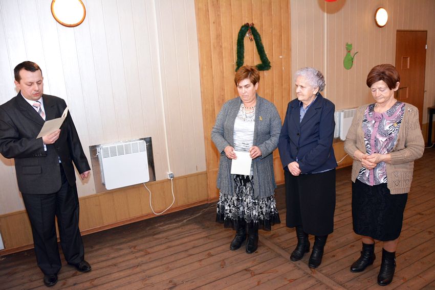 Spotkanie opłatkowo-noworoczne w Szaradowie