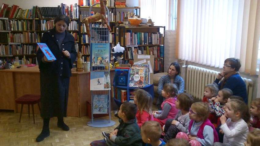 ?W bibliotece jest ciekawie??- pierwsza wizyta ?Tygrysków? w Rejonowej Bibliotece Publicznej w Szubinie