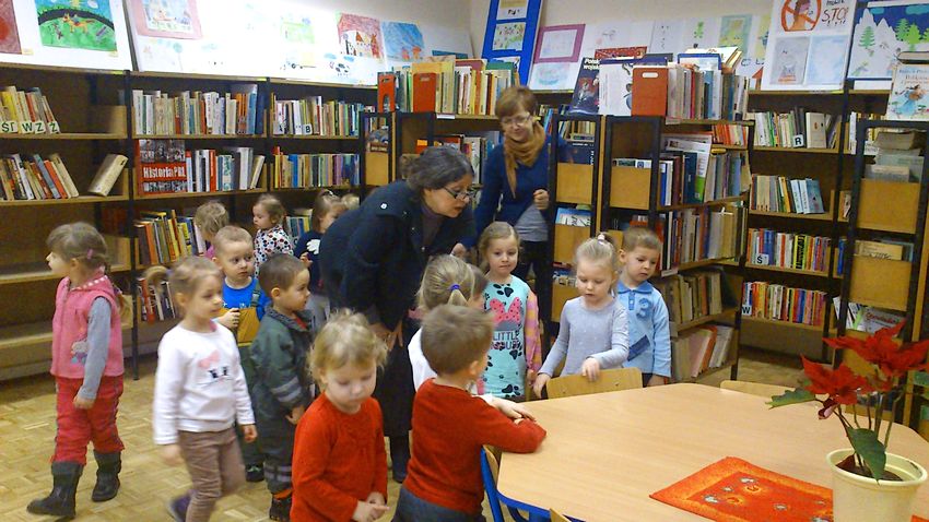 ?W bibliotece jest ciekawie??- pierwsza wizyta ?Tygrysków? w Rejonowej Bibliotece Publicznej w Szubinie