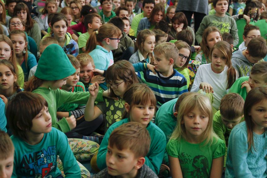 Tydzień Kolorów  w ZS Szubin - kolor zielony