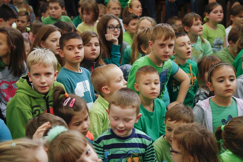 Tydzień Kolorów  w ZS Szubin - kolor zielony