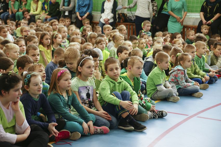 Tydzień Kolorów  w ZS Szubin - kolor zielony