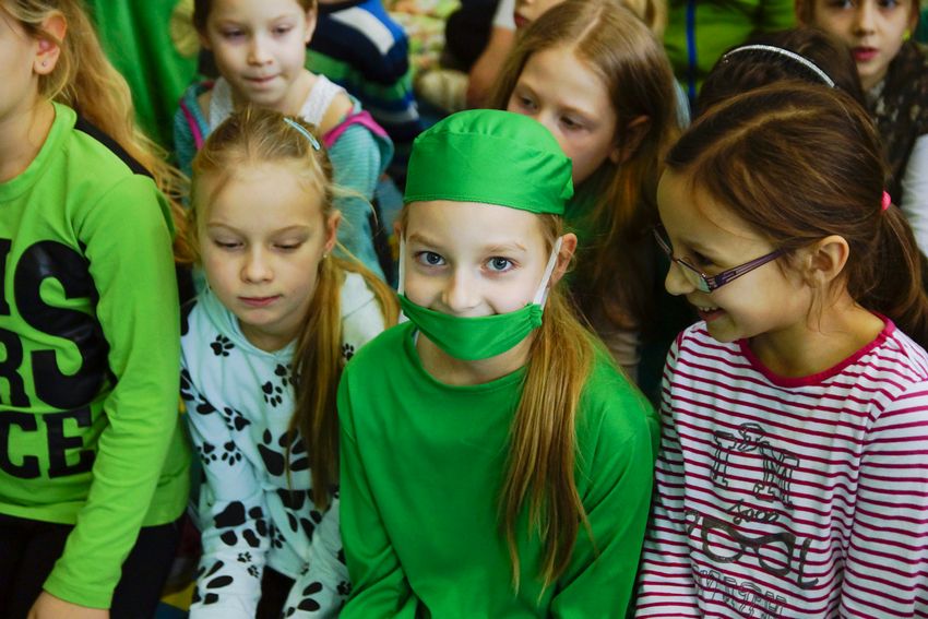 Tydzień Kolorów  w ZS Szubin - kolor zielony