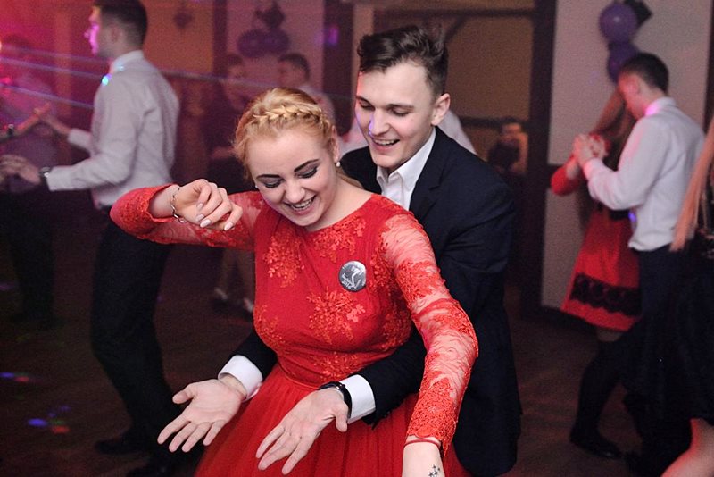 Studniówka w I Liceum Ogólnokształcącym w Szubinie