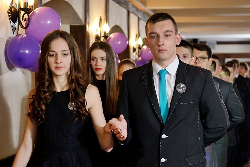 Studniówka w I Liceum Ogólnokształcącym w Szubinie