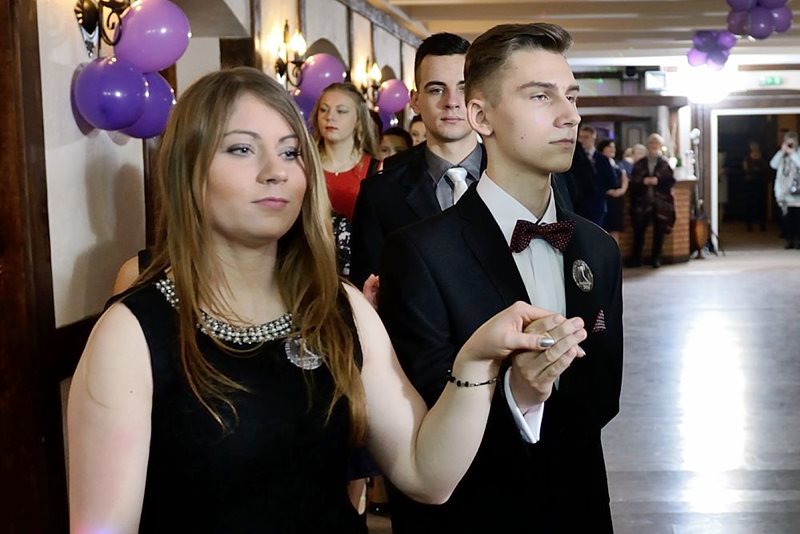 Studniówka w I Liceum Ogólnokształcącym w Szubinie