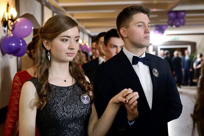 Studniówka w I Liceum Ogólnokształcącym w Szubinie