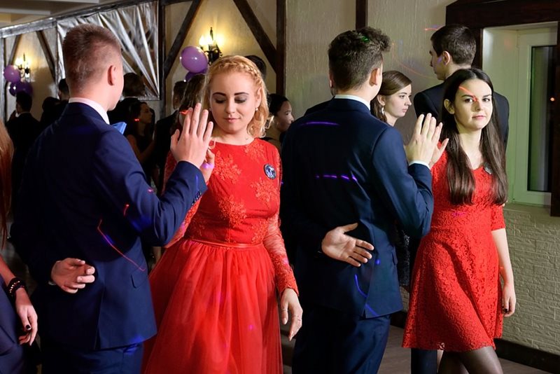 Studniówka w I Liceum Ogólnokształcącym w Szubinie