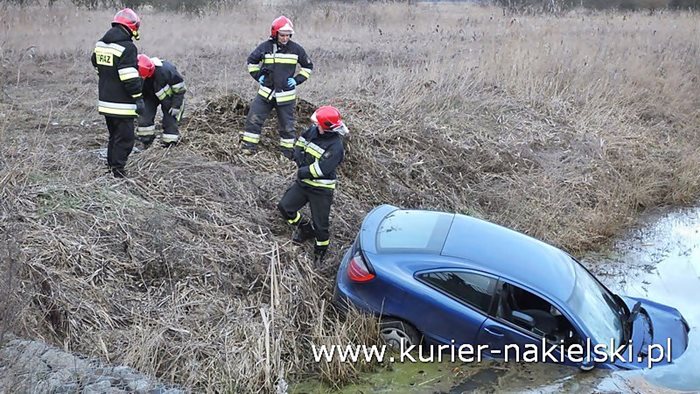 Wypadek na Poznańskiej w Nakle nad Notecią