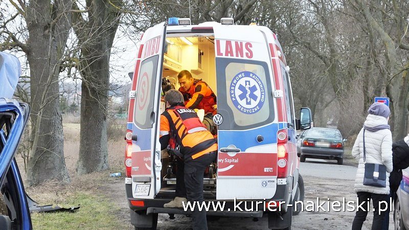 Wypadek na Poznańskiej w Nakle nad Notecią