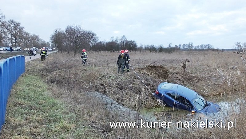 Wypadek na Poznańskiej w Nakle nad Notecią
