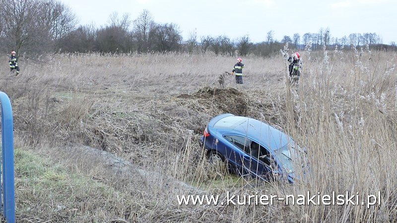 Wypadek na Poznańskiej w Nakle nad Notecią