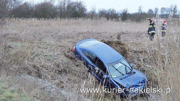 Wypadek na Poznańskiej w Nakle nad Notecią