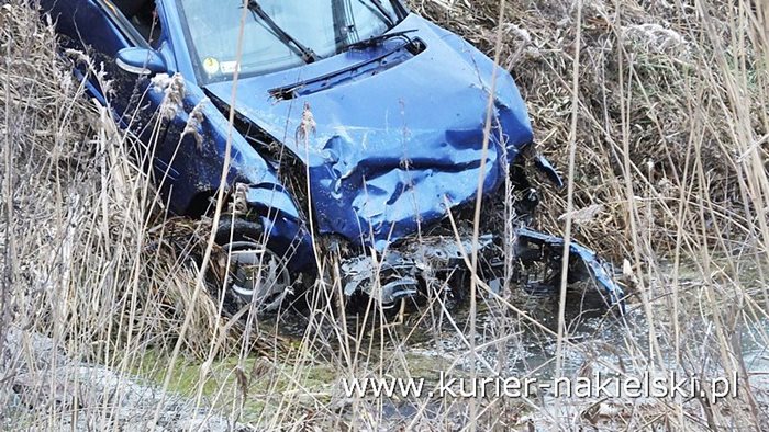 Wypadek na Poznańskiej w Nakle nad Notecią