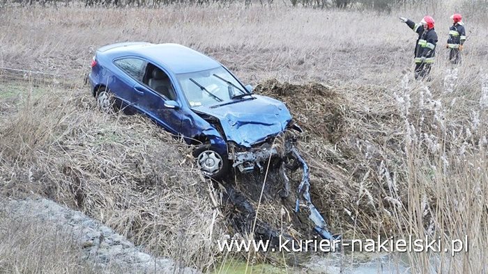Wypadek na Poznańskiej w Nakle nad Notecią
