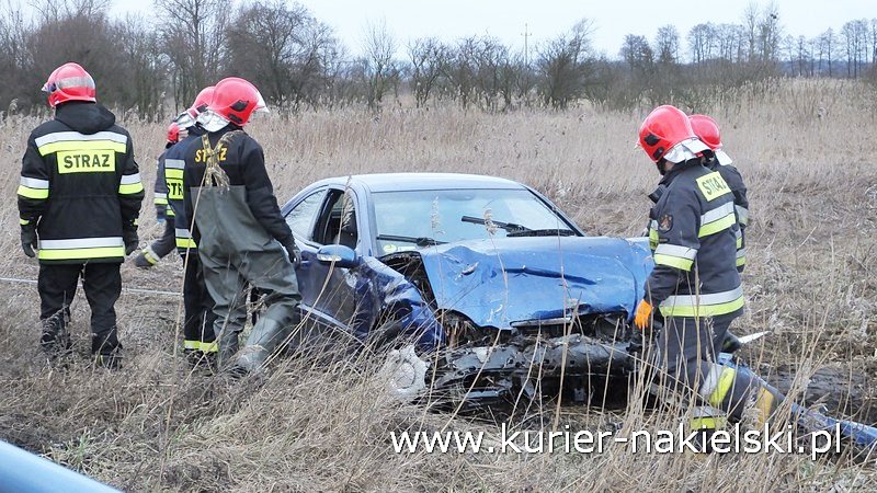 Wypadek na Poznańskiej w Nakle nad Notecią