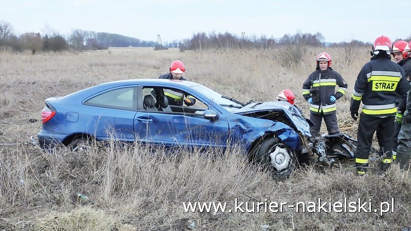 Wypadek na Poznańskiej w Nakle nad Notecią