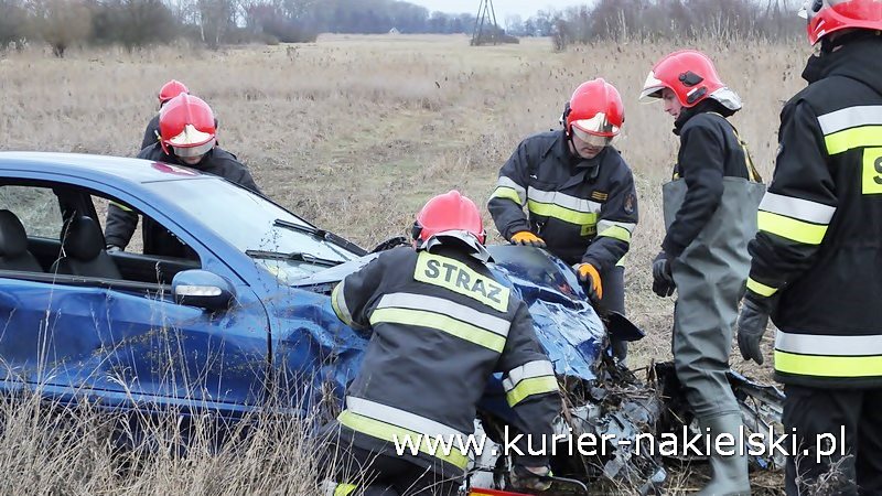 Wypadek na Poznańskiej w Nakle nad Notecią