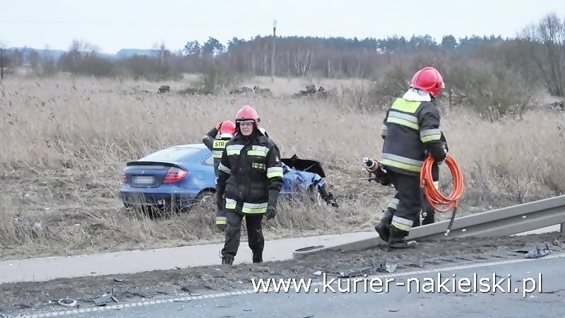 Wypadek na Poznańskiej w Nakle nad Notecią