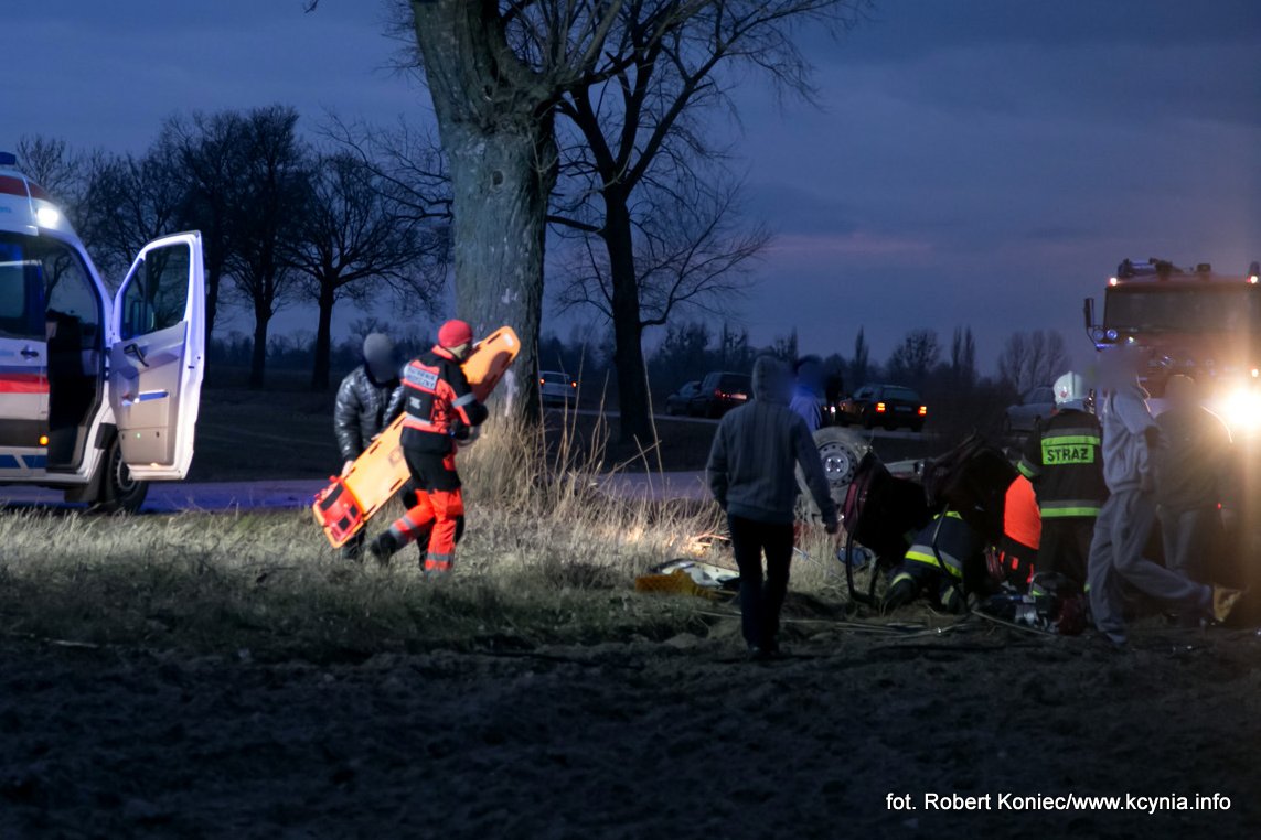 Tragiczny wypadek młodych ludzi pod Iwnem