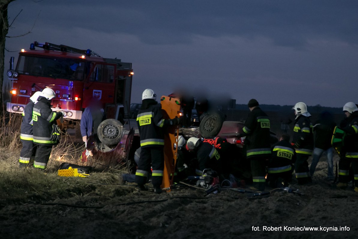 Tragiczny wypadek młodych ludzi pod Iwnem