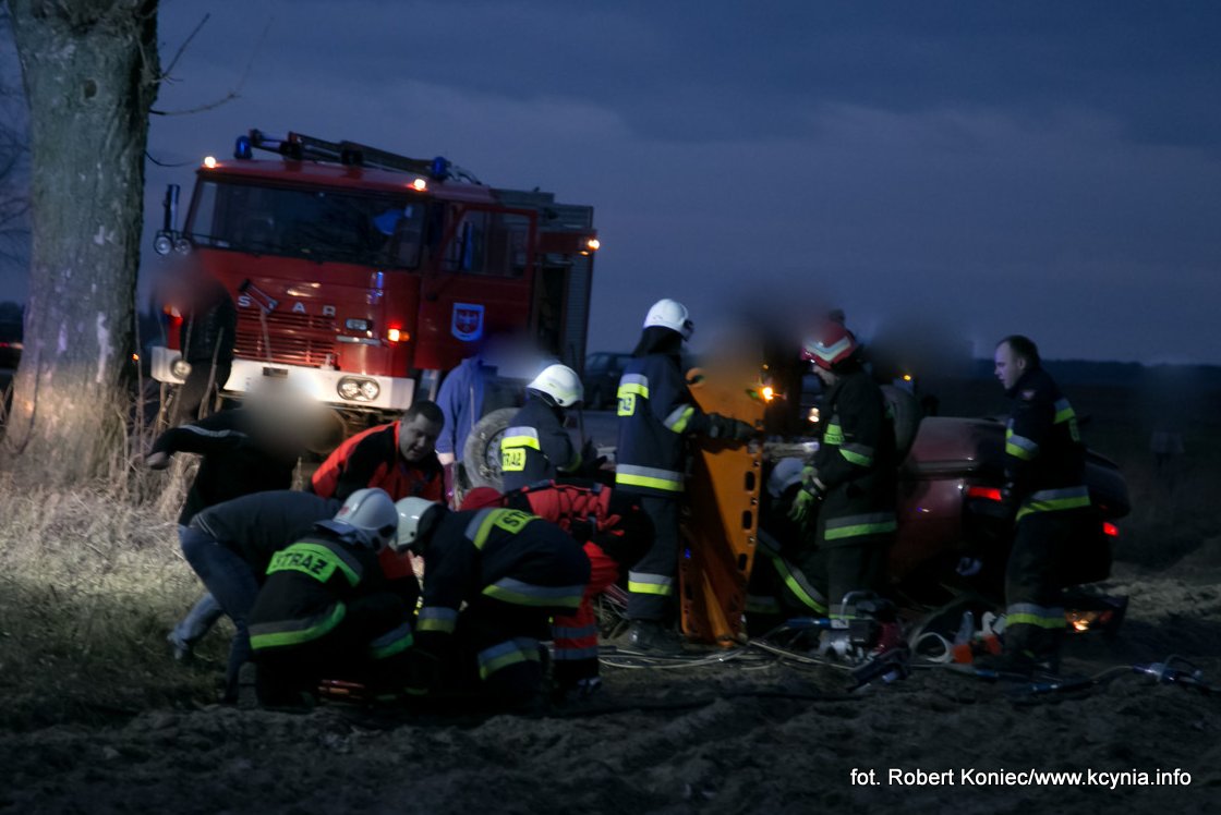 Tragiczny wypadek młodych ludzi pod Iwnem