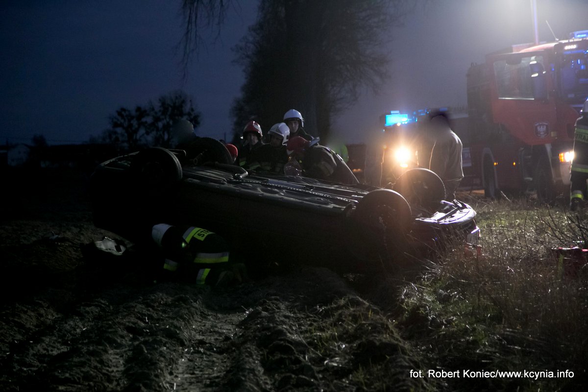 Tragiczny wypadek młodych ludzi pod Iwnem
