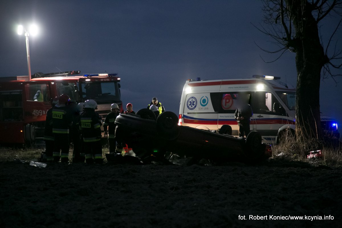 Tragiczny wypadek młodych ludzi pod Iwnem