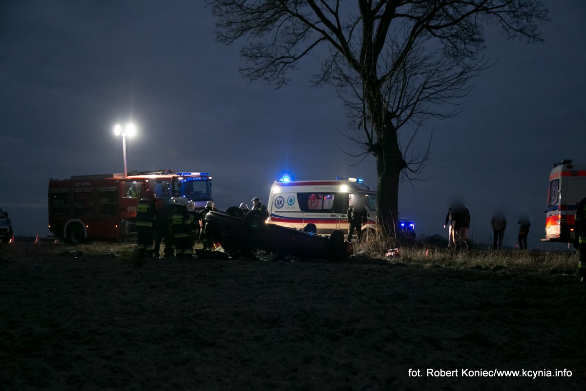 Tragiczny wypadek młodych ludzi pod Iwnem