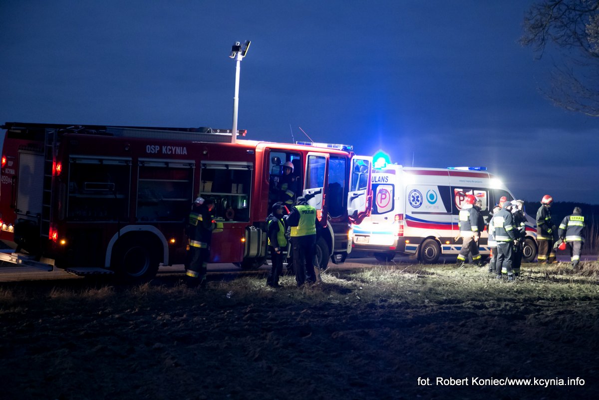 Tragiczny wypadek młodych ludzi pod Iwnem