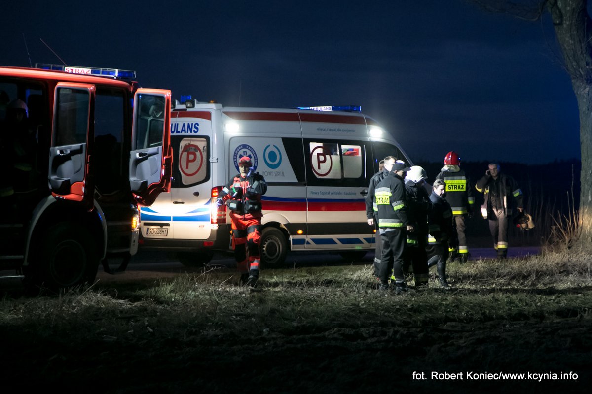 Tragiczny wypadek młodych ludzi pod Iwnem