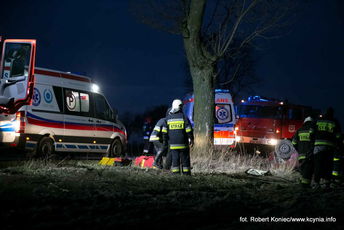 Tragiczny wypadek młodych ludzi pod Iwnem