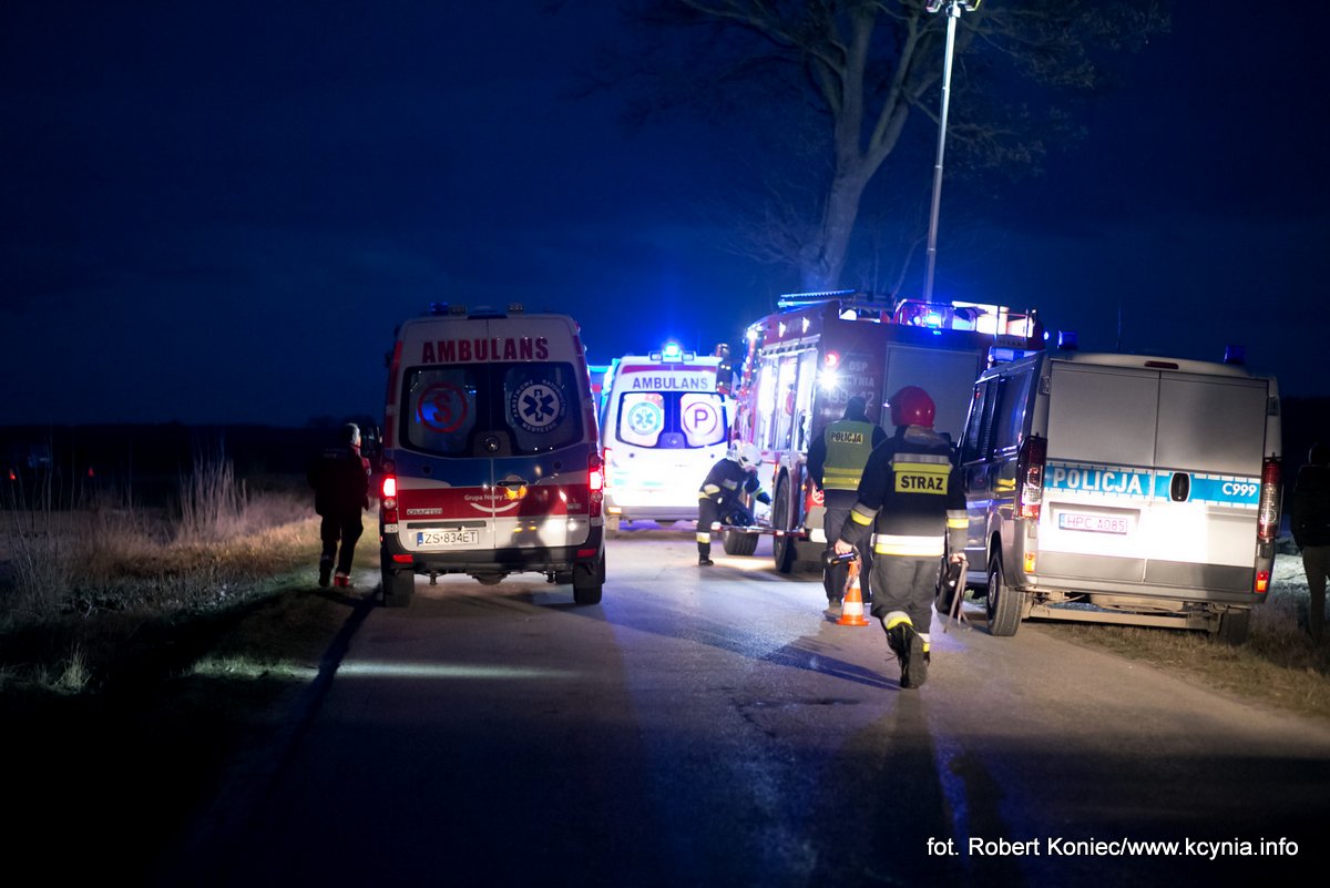 Tragiczny wypadek młodych ludzi pod Iwnem